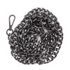 8pcs Curb Chain 8 Side Milled Straight Buckle 1.2meter DIY