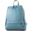 modamoda de T138 Ital Women’s Leather Backpack - baby blue,