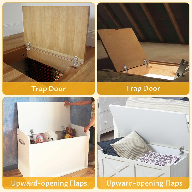 Chibery 2 Pack 170 Degree Soft Close Cabinet Hinges, Slow