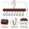 Wooden Hanger Organizer for Bras & Underwear – Multi-Hook Closet