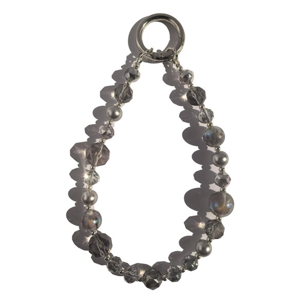 Crystal Beaded Cell Phone Wrist Strap, Modern Style Mobile Phone