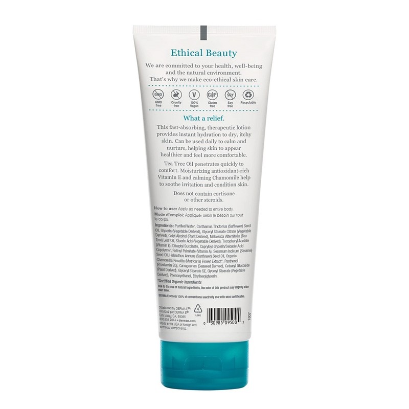 Derma E Anti-itch lotion for dry skin / 더마e 건성