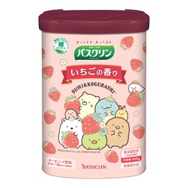 Bathclean Bath Solution, Strawberry Scent, 21.6 oz (600 g) (Approx. 30 Uses) Sumikko Gurashi Design [Quasi Drug]