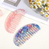 2 Pcs Wide Tooth Comb,Small Comb Mini Curly Hair Combs