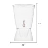 CreativeWare Bark Beverage Dispenser, 2.5 Gallon, Clear, (Pack of 1)