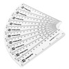 6 Inch / 15cm Rulers - Shatter Resistant - Class
