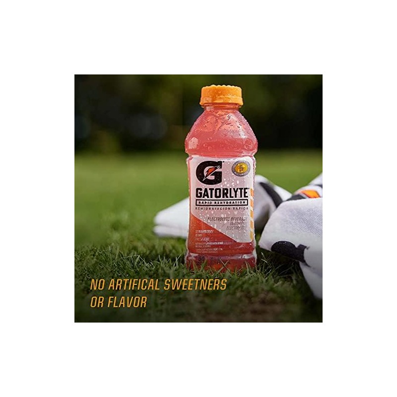 Gatorade Rapid Rehydration Electrolyte Beverage, Mixed Berry, 20oz Bottles (12