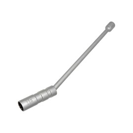 ZKTOOL 14mm / 16mm Upgraded Spark Plug Wrench Set with Extension Rod Magnetic Universal Joint Spark Plug Socket Set 3/8" 9.5mm 12 Corner Thin Wall (16mm)