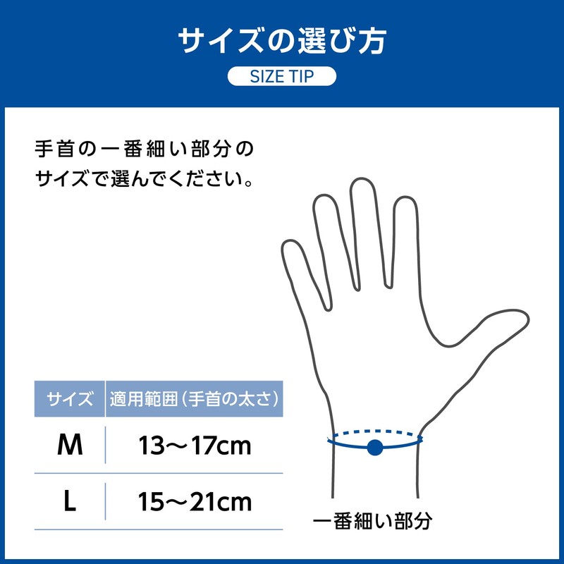 メディエイドサポーター しっかりガード 手首 スタンダード L