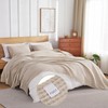100% Egyptian Cotton Waffle Weave Blanket Full Size for Bed,