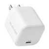 Elecom EC-AC9235WH 35W Type-C 1 Port USB PD Charger Swing