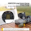 KIWIFOTOS Camera Extended Eyecup Eyepiece for Sony A7CII A7CR Camera,