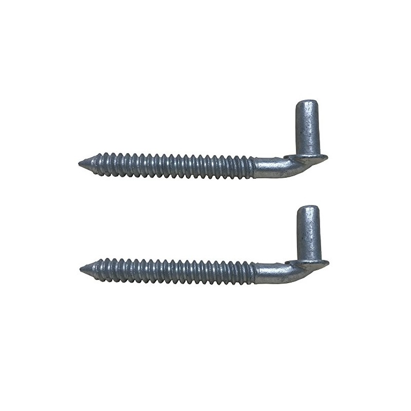 5/8 Chain Link Lag Screw Gate Hinge Post Side Wood