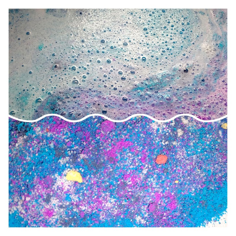 Glitter Galaxy Bath Dust (400g Jar)