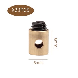 20 Head Screw Connections, Gas Wire Core Clamps, Mechanical Appliance Parts, Engine Parts, Clutch Wire Pull Accessories