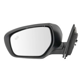 Left Mirror with Heat without Memory with Housing Turn Signal with Blind Spot Indicator Drivers Side Compatible with 2010-2015 Mazda CX-9 MA1320182