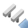 Ravinte 10 Pack Cabinet Knobs Brushed Nickel Cabinet Pulls 2