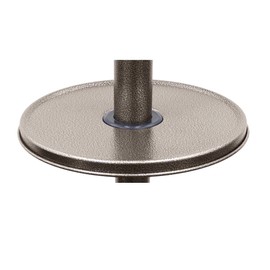 AZ Patio THP-MTBL-BRZ Table for Tall Patio Heater, Hammered Bronze