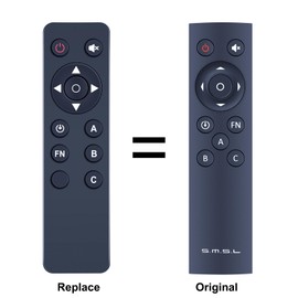 New Replacement Remote Control for SMSL S.M.S.L HiFi Audio Stereo Amplifier DP1 SH-9 SU-9 A3 A2 A4 AD18 Q5 A6 A300 SU-9 MQA SABAJ