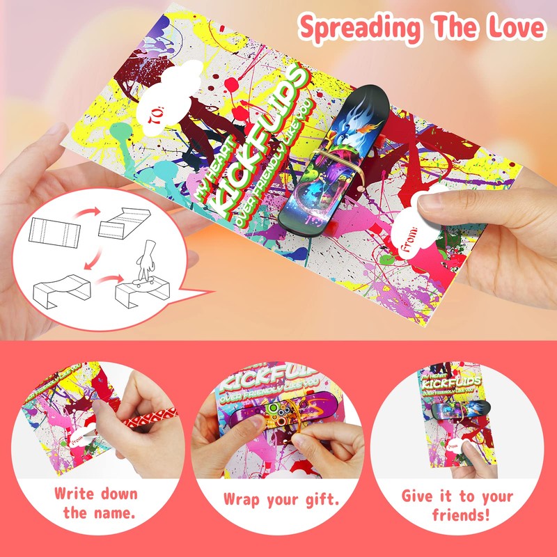 Feltom 28 Pack Valentines Day Gifts for Kids - Mini