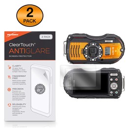BoxWave Screen Protector Compatible with Ricoh WG-5 GPS - ClearTouch Anti-Glare (2-Pack), Anti-Fingerprint Matte Film Skin