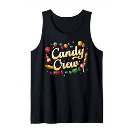 Candy Land Candy Crew Decorations Sweetie Candy Squad Tank Top