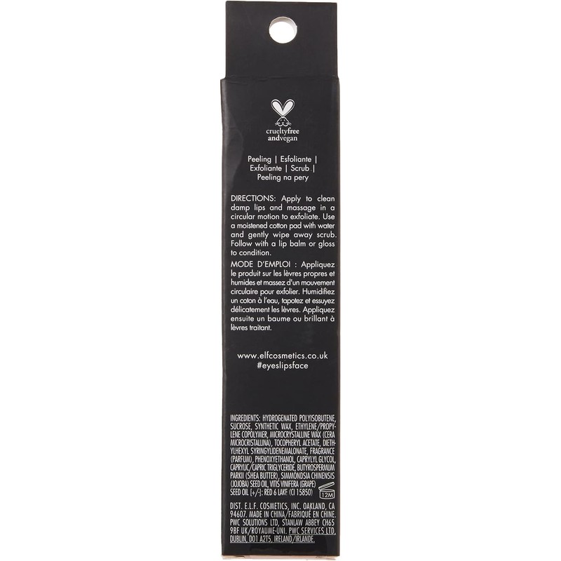 E.L.F Cosmetics Exfoliante Labial, Sweet Cherry 3.2 grams