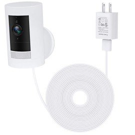 ALERTCAM Power Adapter for Stick Up Cam Battery(3rd Gen), with 30ft/9m Weatherproof Outdoor Cable Continuously Charge Your Camera, No Need to Change The Batteries