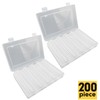 S-NET Coin Capsule Case Holder Clear Anniversary Coin Collection with