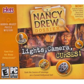 Nancy Drew Dossier LIGHTS CAMERA CURSES for Windows - Sealed PC Game