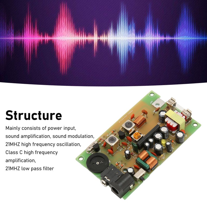 AM Radio Transmitter Board Short Wave Low Power Sound Amplification