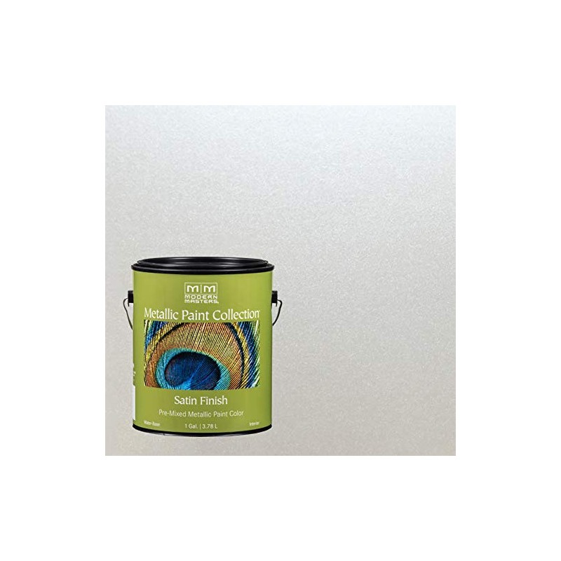 1 gal Modern Masters ME196 Pearl White Metallic Paint Collection,