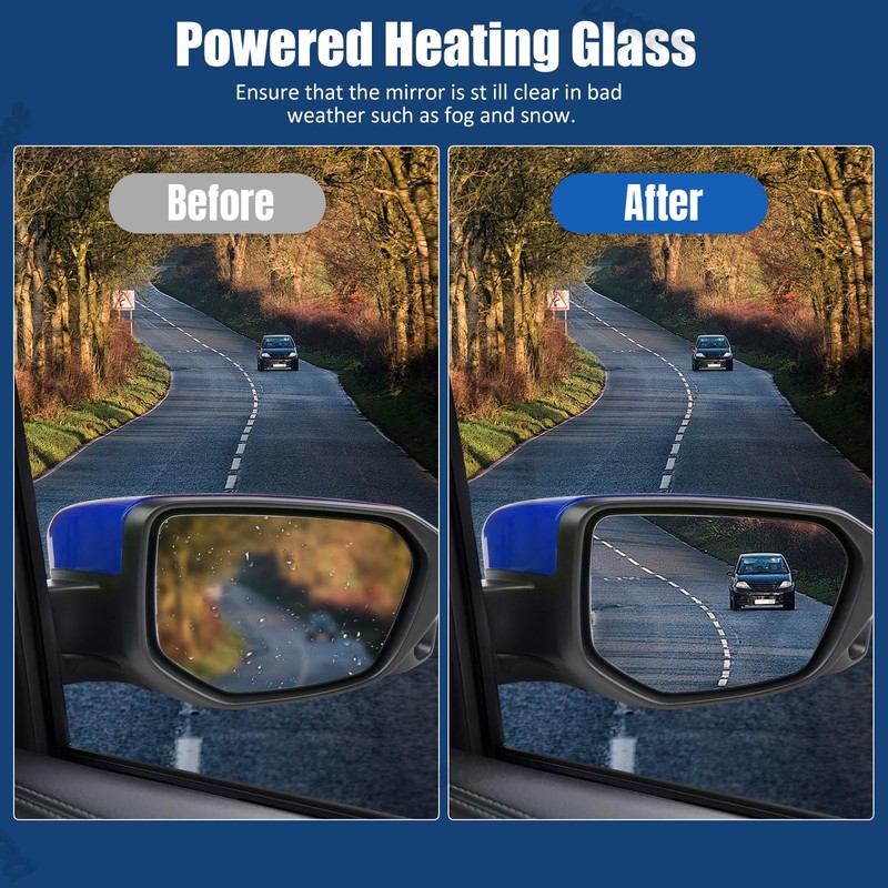 Dexepe Passenger Side Mirror Assembly 2016-2021 Compatible with Honda Civic
