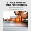 BACHIN Mini Lathe Wood Lathe Machine Diy Machining for Table