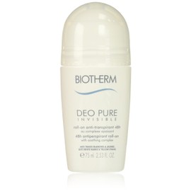 Biotherm Deo Pure Invisible 48 Hours Antiperspirant Roll-On 75ml/2.53oz (Unscented)
