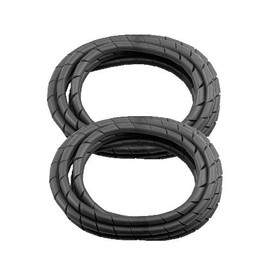 2 Pack BarberMate Premium 8' Cord Cover Prevents Cord Tangling - Black