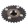 420 28T Tooth Sprocket Flywheel Bike Connector Set Steel for