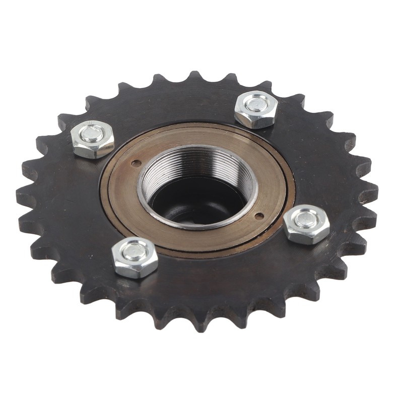 420 28T Tooth Sprocket Flywheel Bike Connector Set Steel for