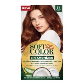 Wella Professionals Tinte De Cabello Semipermanente Soft Color 54 Castaño Rojizo 1 Pieza