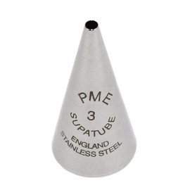 PME ST3 Seamless Stainless Steel Supatube Writer No.3, Silver