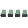 4Pcs 20mm Woodworking Bench Dogs Aluminum Alloy 2 Flat Sides