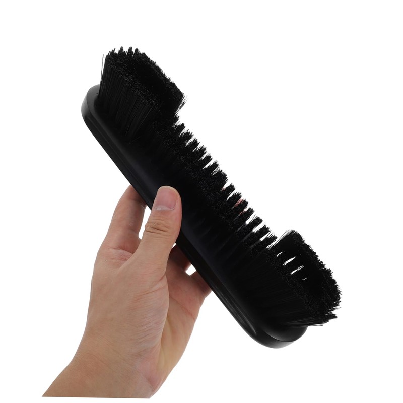 iplusmile Ergonomic Wooden Handle Pool Table Brush Nylon Bristle Cleaning