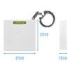 'Four Puzzle Pieces' Keyring Tape Measure/Spirit Level Tool (KM00043638)