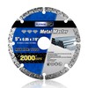 PLATINUMEGDE Diamond Cutting Wheel 5” x 7/8 Inch for Metal,