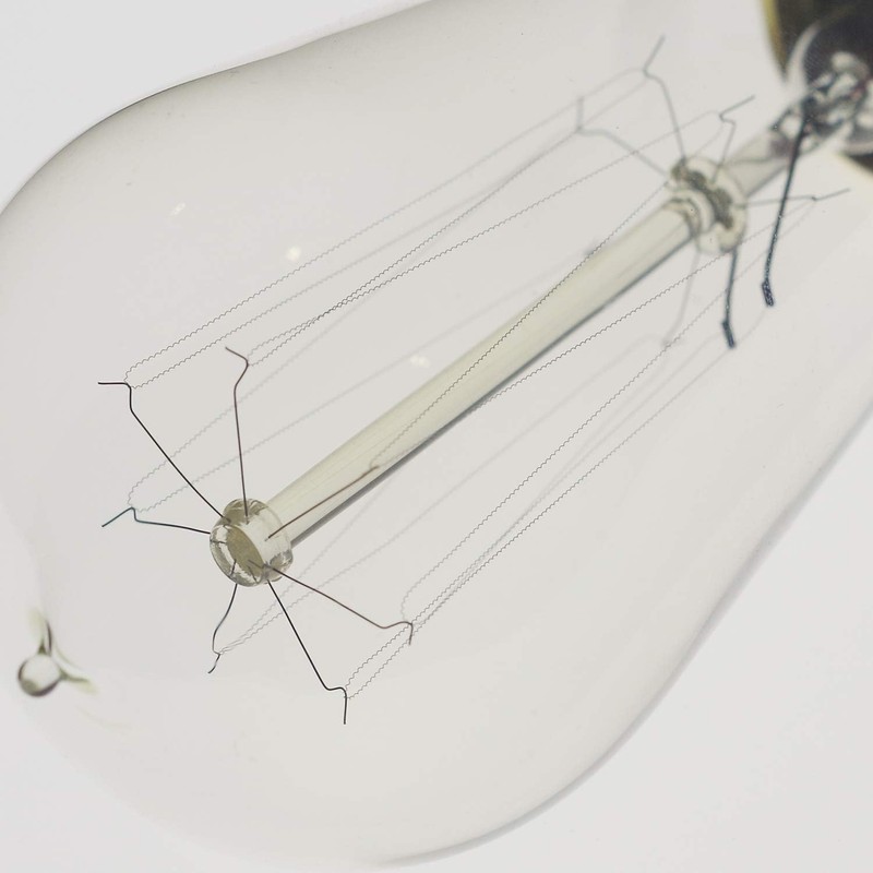 Jslinter 6-Pack Edison Light Bulb, Warm White 2200K Old Fashioned