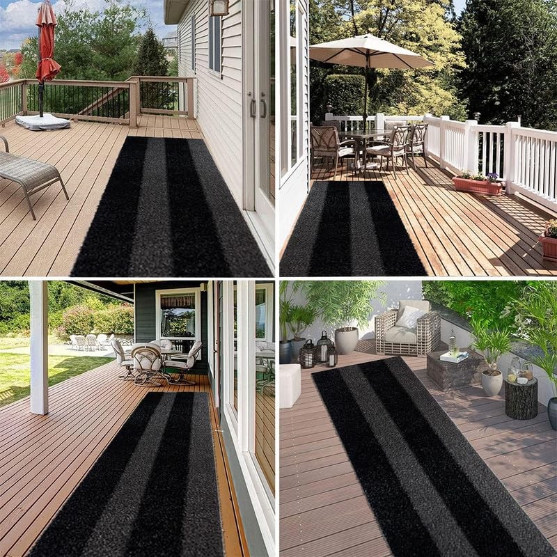 ALTRUISTIC Stripe Artificial Grass Turf 1FTX47FT,0.8 Inch High Density Synthetic