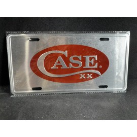 Case XX Knives Metal License Plate - New In Plastic