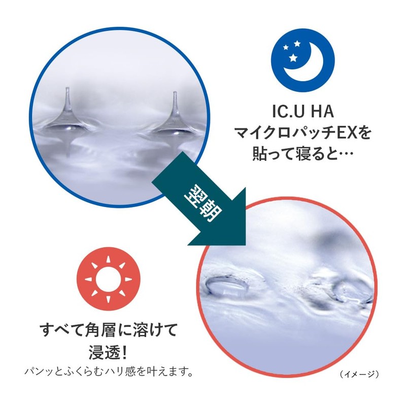 Fillnaturant IC.U HA Micro Patch EX, 2 Per Bag (1