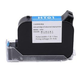 Hyuduo Cartucho de Impresora Portátil de 42ML de Capacidad, Salida Fluida, Reemplazo de Cartucho de Impresora de Inyección de Tinta, Secado Rápido para Madera y Tela (Black)