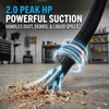 Channellock Wet/Dry Vacuum - Includes Nozzle & Crevice Tool, Portable,